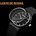 Imagen de SKMEI Reloj rectangular para mujer, oro rosa