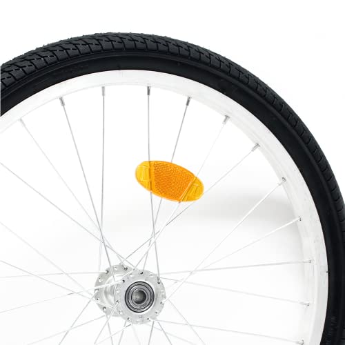 Wiltec Ersatzrad für Fahrradanhänger für Hunde 47-406 (20x1,75'), Rad für Transportanhänger, luftbereift, mit Schraderventil