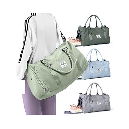 Bolsas esportivas femininas, Verde A, 10.63' x 21.65' x 7.09', Casual