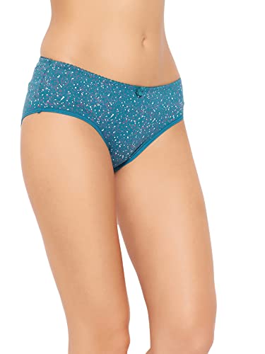 Image of Clovia Women's Cotton Regular Geometric Hipster Panties