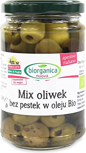 Bioranica nuova Mélange Olives Noires/Vertes à l'Huile aux Herbes Biologiques 0.28 g 1 Unité Cover