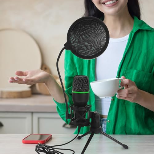 Microphone ordinateur USB anti bruit pour un streaming net - 7