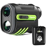 Flysocks Range Finder Golf with Slope, 1200Y Range Finder for Golfing, Flagpole Lock Vibration, 7X Zoom Golf Rangefinder with Magnet, Golf Accessories for Men