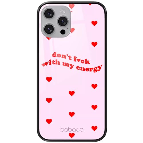 Carcasa premium para iPhone 13 Pro Max BABACO de vidrio templado original My Energy