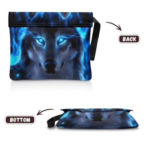 NETILGEN Book Sleeve Book Protector Pouch Paperback Purse for Book Lovers with Carrying Handle Reusable Book Cover 11.8 x 9.4 Inch Back to School Gifts - Image 3