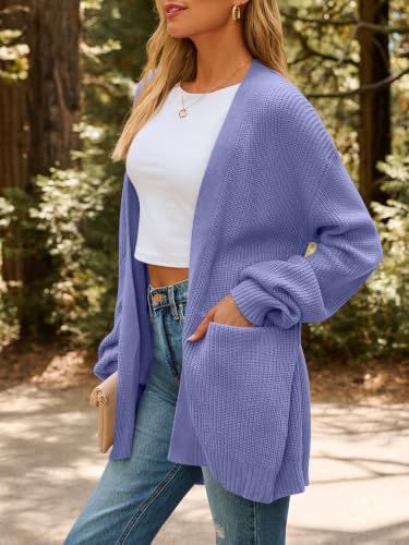 Image of LILLUSORY Oversized Cardigan Sweaters for Women 2026 Fall Fashion Outfits