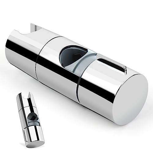Support de Douche，Support de Douche à Main Remplaçable，support pommeau de douche，Adapté à la Barre de Douche，support douche sans percage pour Salle...