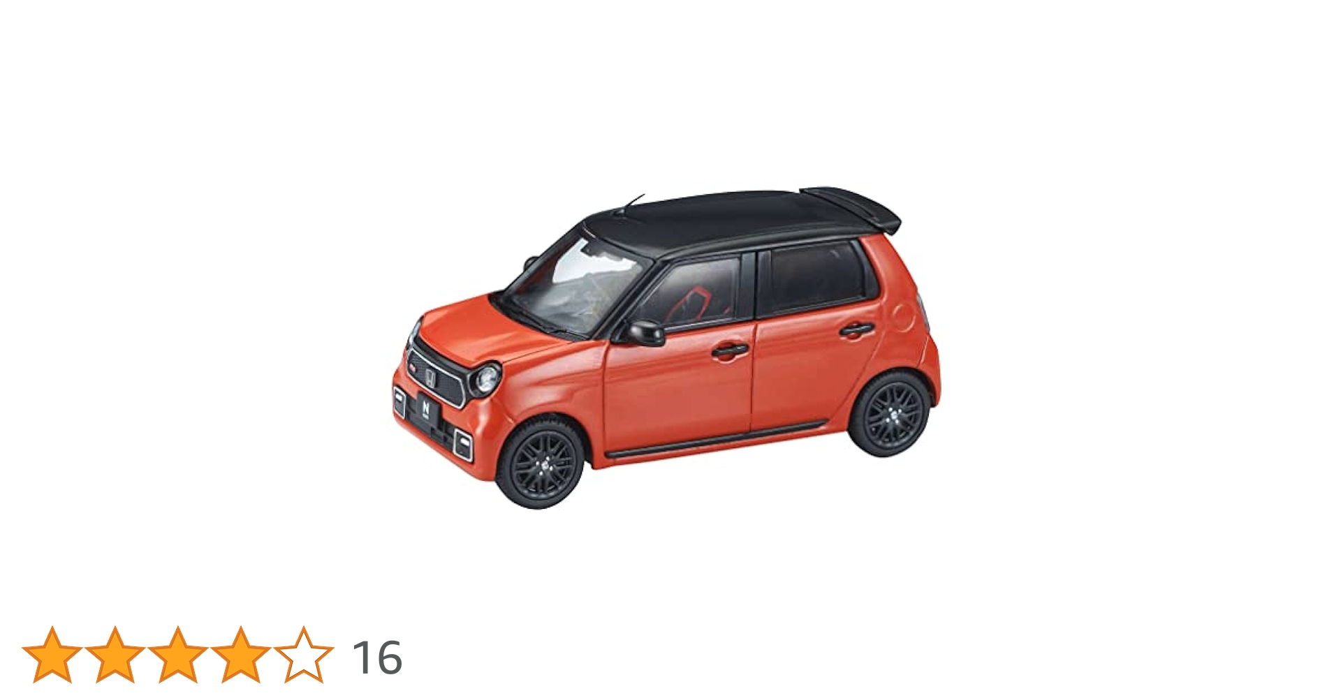 新品 1/43 ホビージャパン ホンダ NONE RS オレンジ Amazon | HJ43 1/43 ホンダ N-ONE RS サンセットオレンジII 完成