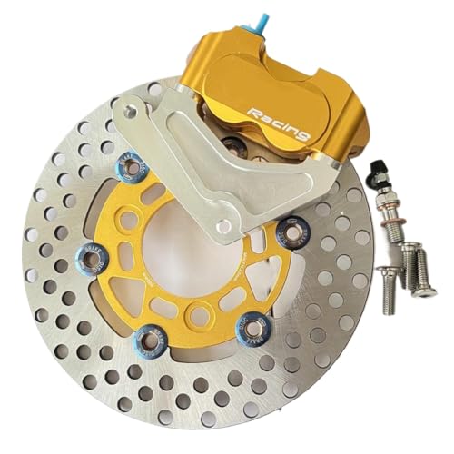 200 �~�����[�g���I�[�g�o�C�u���[�L�L�����p�[�ƃf�B�X�N�Z�b�g DIO AF27 AF28 AF18 AF34 AF35 AF36 �t���[�e�B���O�}����p�u���[�L�p�b�h�ƌ݊�������(Gold)