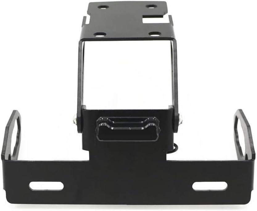 Motorcycle License Plate Holder Frame With Light Accessories For K&awasaki Z650 Z 650 Ninja650 NINJA 650 2017-2020 Motorcycle, Black