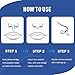 OHALEEP Anti Snoring Devices, Snore Stopper with Adjustable Magnet, Nasal Dilators Silicone Nose Clip Stop Snoring, Effective to Relieve Snoring, Snoring Solution for Comfortable and Quieter Sleep, M