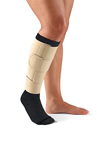 Image of SIGVARIS COMPREFLEX LITE Below Knee Regular Length W /10-15 mmHg Socks; Low Stretch (Small, Beige)