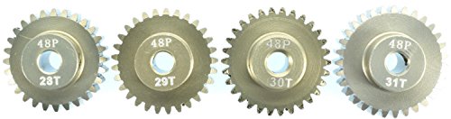 Apex Rc Products 48 Pitch 20T 21T 22T 23T Aluminum Pinion Gear Set #9751 #TOP3
