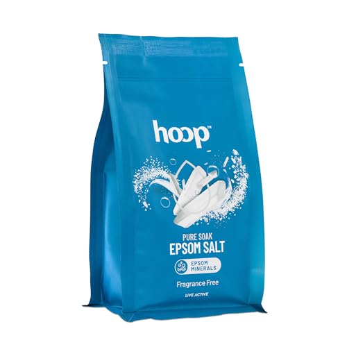 Image of hoop Epsom Salt Fragrance Free | Epsom Salt for Foot Soak | 400g