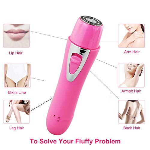 Andoer 4 em 1Painless Aparador de Pêlos Elétrico Sobrancelha Aparador de Pêlos Aparador de Pêlos Bar