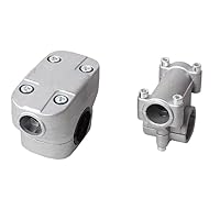 Morsetto In Alluminio Per Manubrio Decespugliatore - Staffa