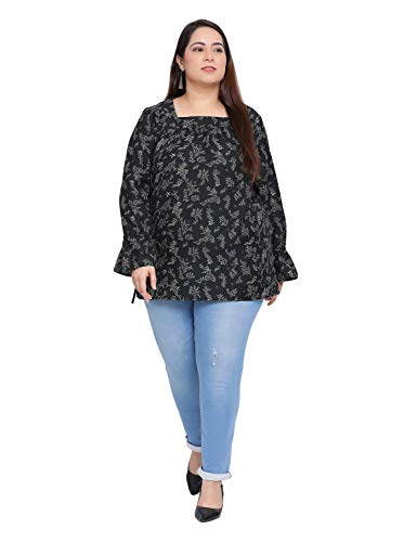 Image of oxolloxo Women Boat Neck Long Sleeves Printed Tops