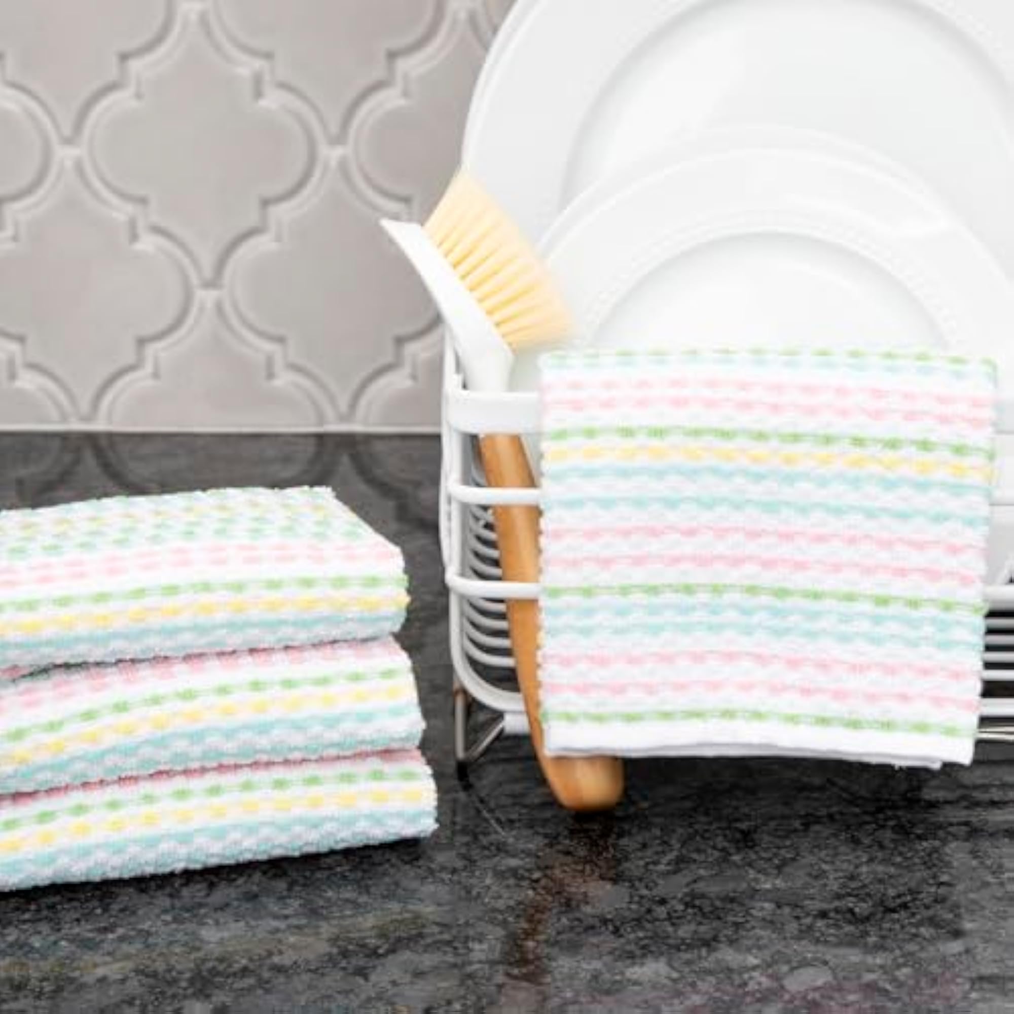Pebble Bar Mop, Neutral Colour, 4 Towel Set