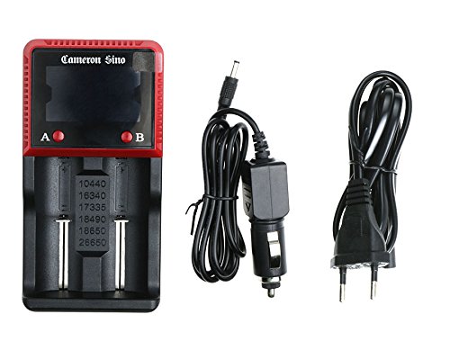 Chargeur de batterie de rechange pour chargeur de batterie 17500, 17650, 18350, 18490, 18500, 18650, 25500, 26650, AA, AAA..