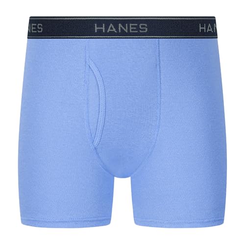 Image of Hanes Boys' Underwear Boxer Briefs Or Briefs Pack, 8 Or 12 Pack, Cotton Stretch Underwear for Boys & Toddler Boys