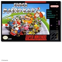 Pyramid America Super Mario Poster - Mario Kart Cover - 11 x 17 Poster Print Wall Art, Ideal for Home Decor, Room Decor & Living Room Decor
