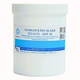Sugar GLOBULES - Homeopathy Blank PELLETS Size 20 - US DMF Grade
