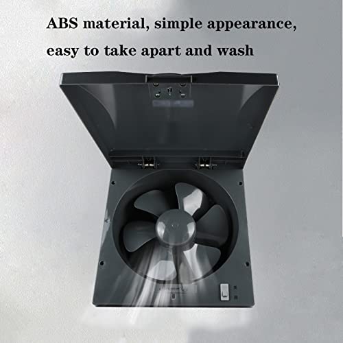Ventilador de ventilación de 10 pulgadas para cocina extractora de aceite, ventilador de 6 aspas potente con tanque colector de aceite, 30W, 417CFM miniatura 3