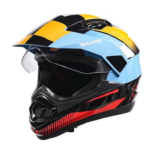 Royal Enfield Escapade Chequer ISI and DOT Certified Offroad Ridi...