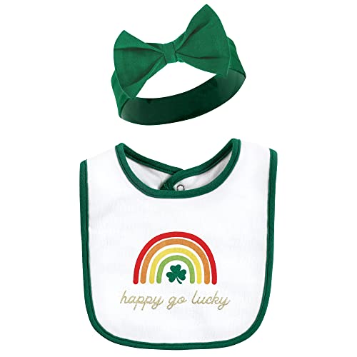 Image of Hudson Baby Unisex Baby Bandana Bibs and Headbands