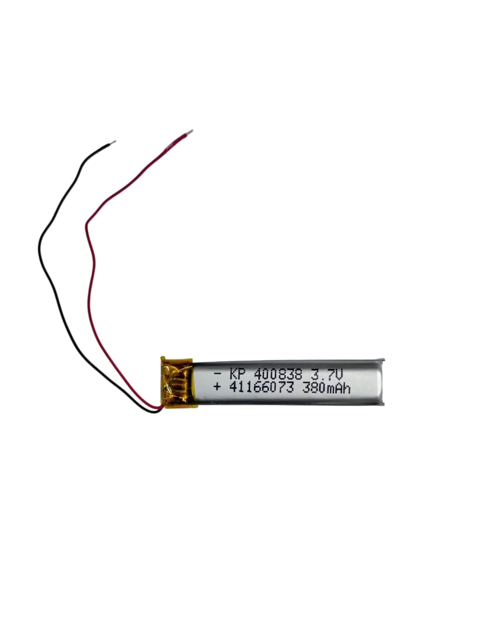 KP Original 400838 3.7V 380mAh Rechargeable Battery 380 mah for Bluetooth Headset, Neckband, DIY, Robotics-image-46