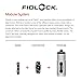 FIDLOCK Twist Bottle 600ml Set | Bike Water Bottle Holder with Attached Bottle | Connector Twist Plus Base Mount | Cage Free Magnetic Bicycle Water Bottle Holder Mount | Clear