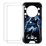 UOGNADGD Compatible with Ulefone Armor 21 Case Colorful Custom Cover with 2 Pack Tempered Glass Screen Protectors - Shockproof Scratch-Resistant (Wolf 2)