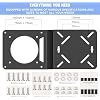 VESA Bracket 75x75 and 100x100 for Intel NUC, VESA Mount Extender Monitor Arm Extension Plate Adapter Fits VESA Pattern for Mini PC Computer Mount