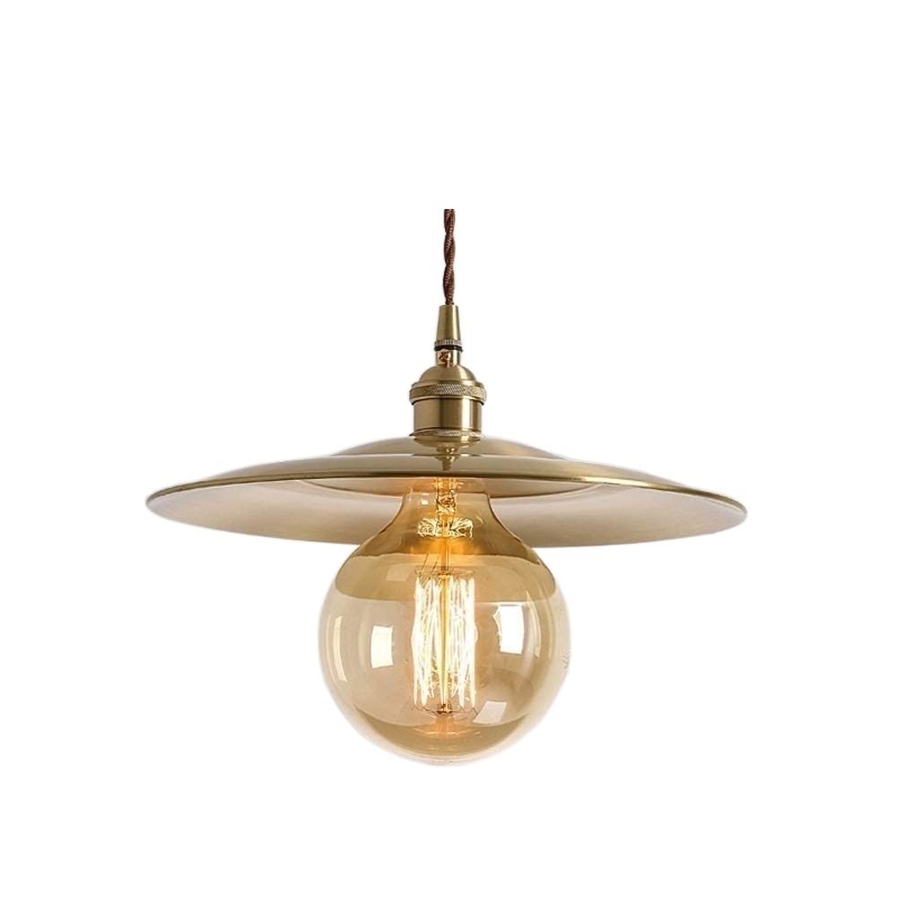 Plafonnier E27 durable en laiton pour remplacer vos vieux luminaires démodés