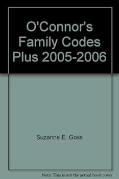 Paperback O'Connor's Family Codes Plus 2005-2006 Book