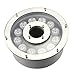 AWSAD Lampada per Fontana a LED da 12 W, Fontana a LED Subacquea sommergibile in Acciaio Inossidabile IP68 e Luce per laghetto, 7 Colori (Color : B, Size : 12v)