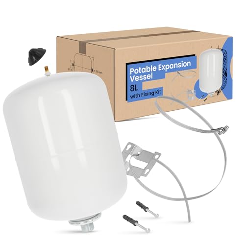 Vase d'Expansion Sanitaire (8L | Bande de montage)