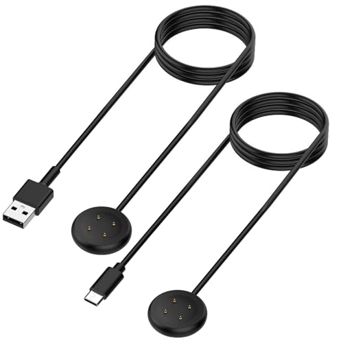 Cable para Fitbit Versa 4 soluciona la falta de batería con Hahace Tipo A C