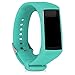 kwmobile Pulsera Compatible con Polar A360 / A370 - Brazalete de Silicona en Menta sin Fitness Tracker