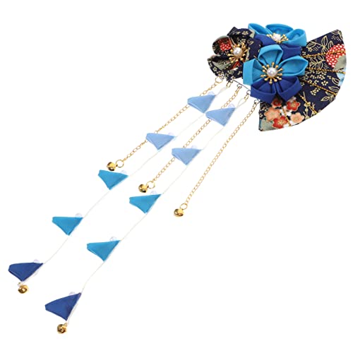 ELAYARD 1ピーシー和風流蘇ヘアクリップ ブライダルヘッドドレス 結婚式用