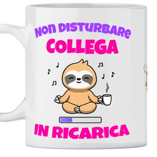 Tazza Collega - Idea Regalo compleanno collega, Festa anniversario...