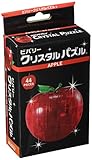 ビバリー(BEVERLY) アップル クリスタルパズル 44ピース 9.5×17.5×4.8ｃｍ レッド プラスチック製 50071