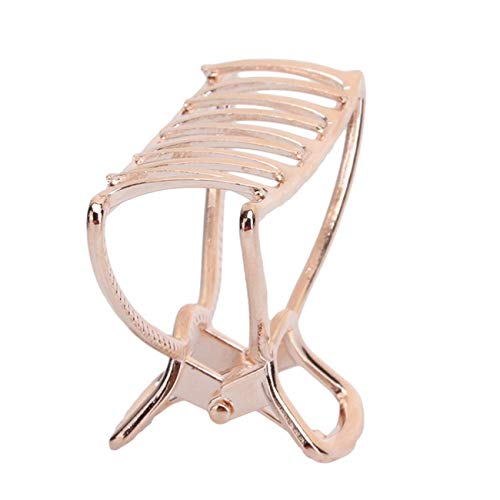 Grampos de cabelo de metal minimalistas prendedores de cabelo prendem presilhas para mulheres cor ou