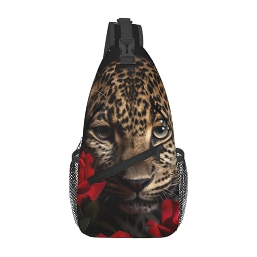 Mochila de cruz para senderismo negra ajustable miniatura 2