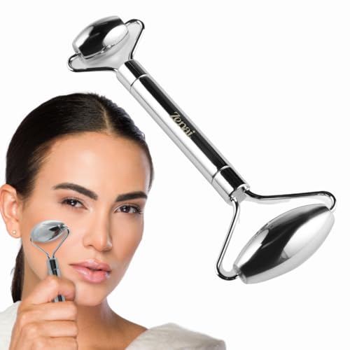 Zenai - Rolo Massageador Facial Inox Rolinho Roller pra Rosto