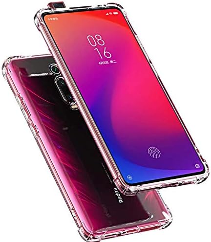 TARKAN TPU Shock Proof Protective Soft Back Case Cover For Redmi K20/ K20 Pro (Transparent) [Bumper Corners With Air Cushion Technology]