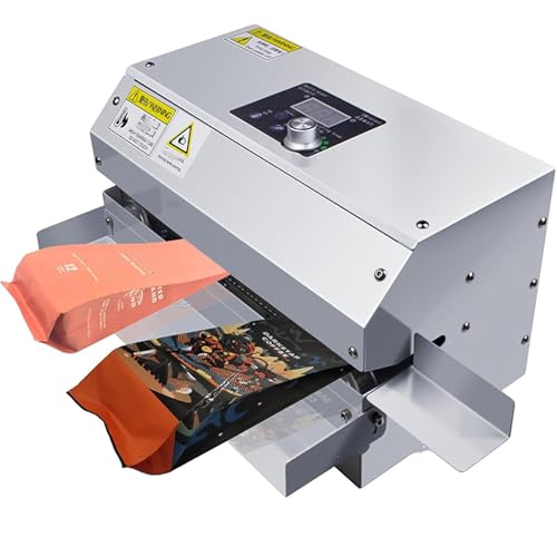 DUXMM Máquina de Sellado Completamente automática de Bolsas de Papel Kraft, máquina de envasado al vacío de Alimentos,para Bolsas de Papel Kraft, plástico Bolsas de Aluminio, almacén, Tienda