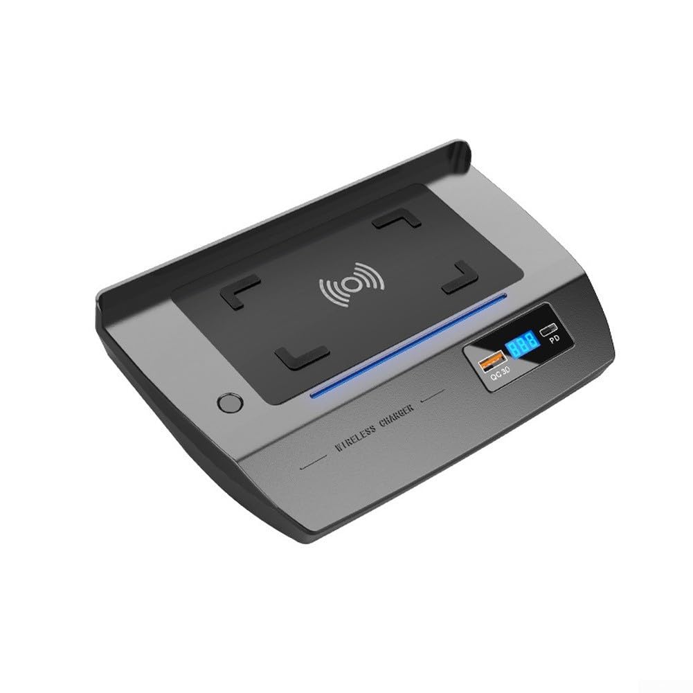 Cargador de coche con pantalla digital de 15 W para Civic 2016 2017 2018
