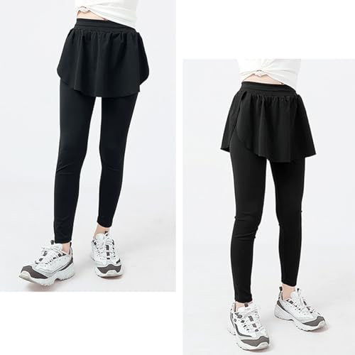 Girl Size 14 Clothes Kids Flowy Skorts Tight Yoga Pants 2 in 1 Running Tennis Skirt Pants Cute Baby Girl Pants2