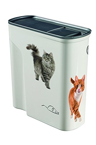 Curver Verseuse à Croquettes pour Chat 6 L/ 2,5 Kg